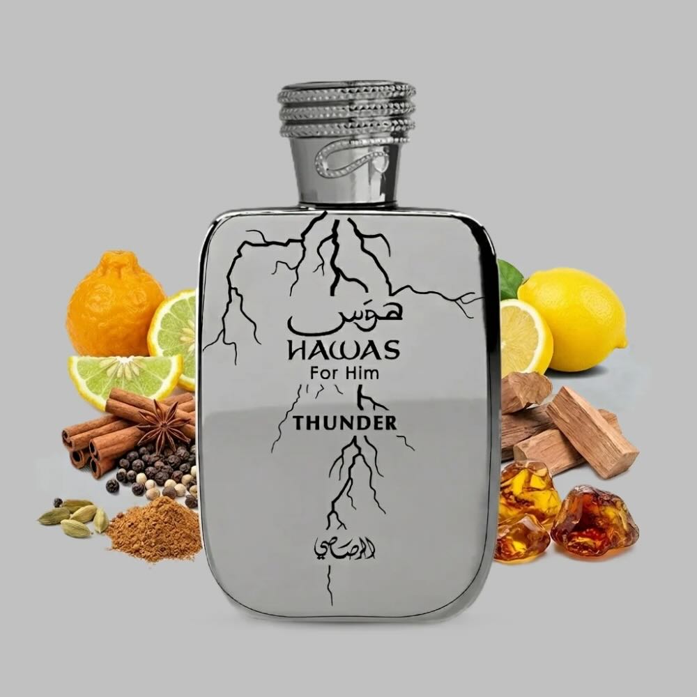 Nước Hoa Nam Rasasi Hawas Thunder for Him EDP